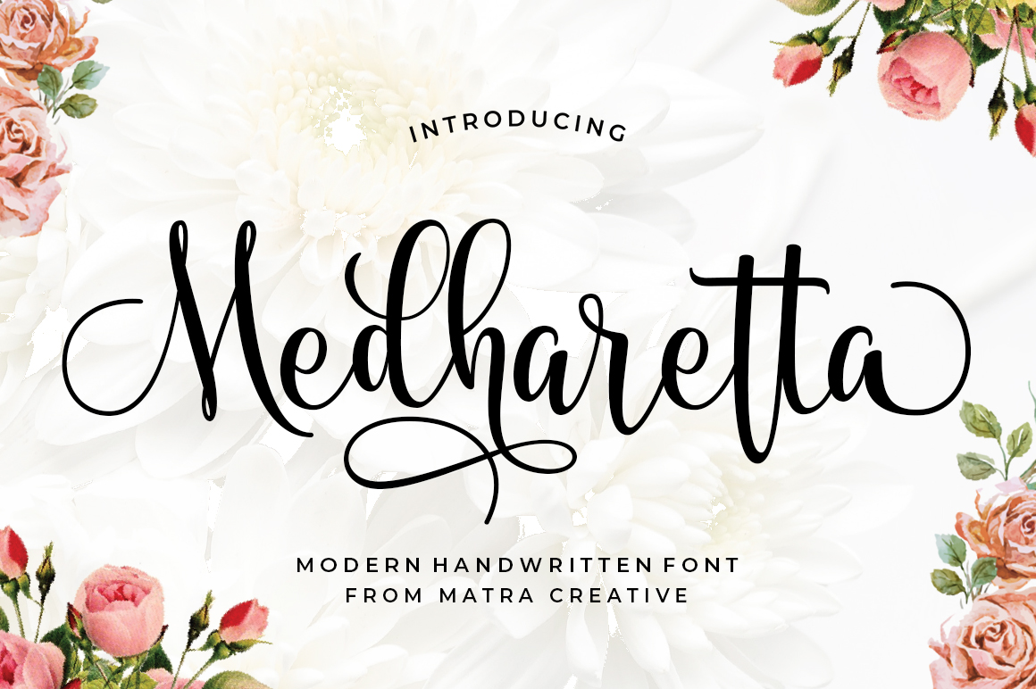 Medharetta Font preview